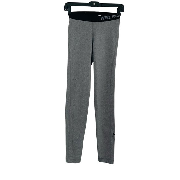 Nike Pants - Nike Pro Womens Grey Athletic Leggings  Size: S